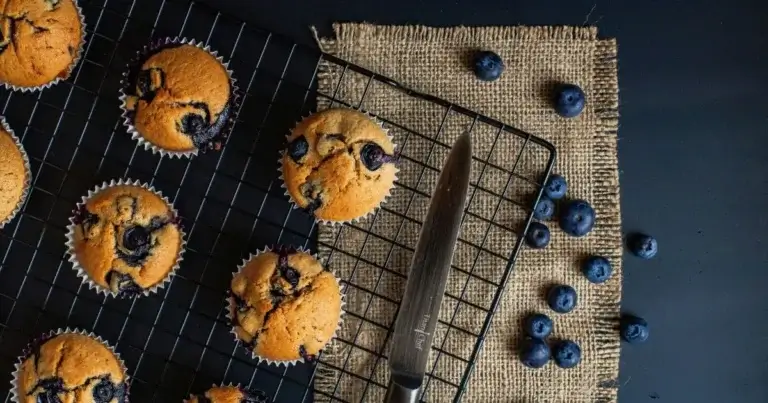 gluten-free blueberry muffins